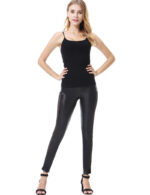 faux leather pants
