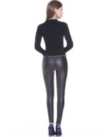 leather skinny pants